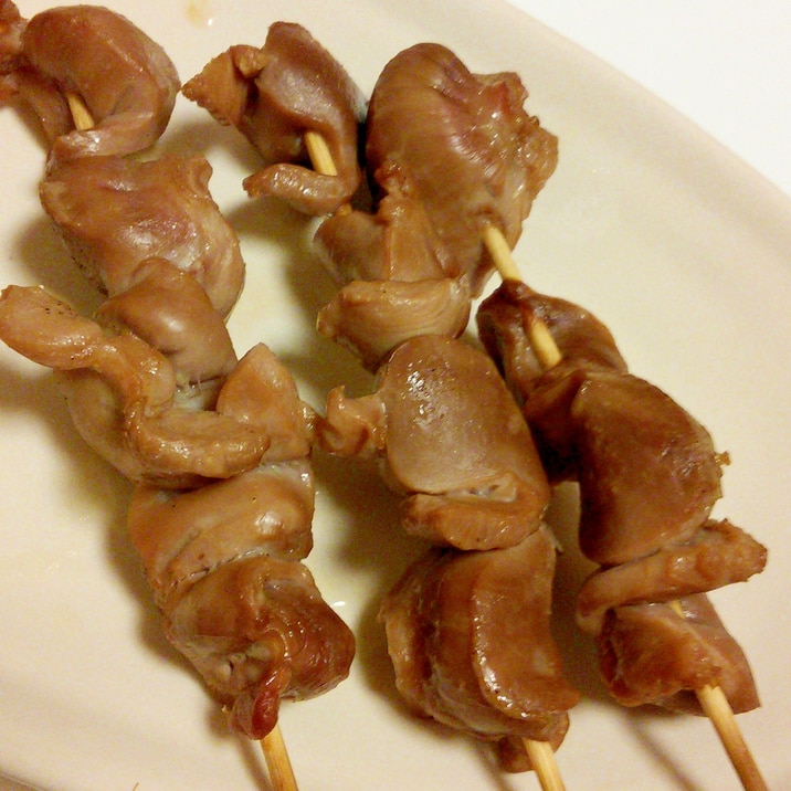 簡単 絶品おつまみ にんにく風味の砂肝の焼き鳥 レシピ 作り方 By みずたまsweet 楽天レシピ 簡単 絶品おつまみ にんにく風味の砂肝の焼き鳥 レシピ 作り方 By みずたまsweet 楽天レシピ